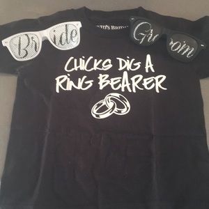 Wedding ring bearer toddler t-shirt